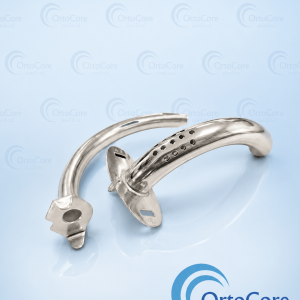 Cánula de Traqueostomía Plata Fenestrada