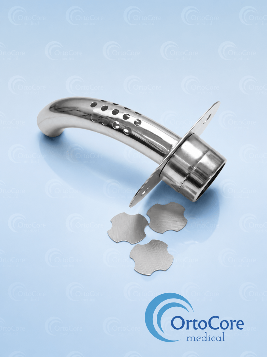 Cánula de Traqueostomía Plata con Válvula Fonatoria 1 Cánula de Traqueostomía Plata con Válvula Fonatoria