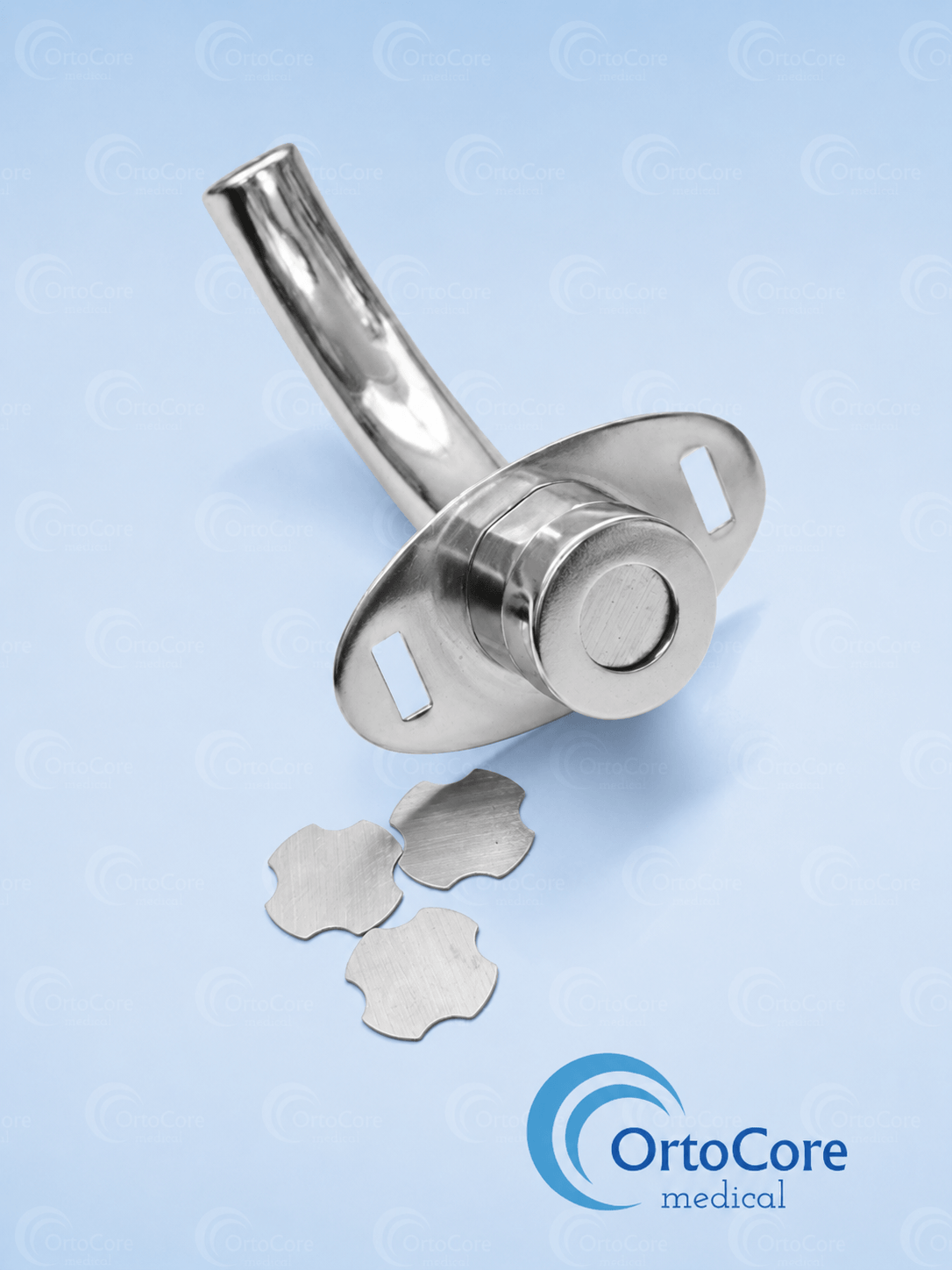 Cánula de Traqueostomía Plata con Válvula Fonatoria 2 Cánula de Traqueostomía Plata con Válvula Fonatoria - Imagen 2